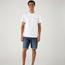 Blå jeanshorts - Herr