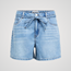 Denim shorts knytning i midjan