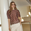 Ditacc Dot Ss Blouse 500043