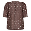 Ditacc Dot Ss Blouse 500043