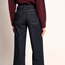 Jeans med omlottlinning i denim
