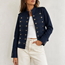 Denim Military Jacka