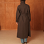 Oversize Trenchcoat med Hög Krage