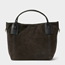 Inés mini toteväska – mörkbrun