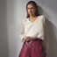 BaltaCC Padded V-Blouse