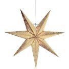 Star Trading Antique Julstjärna 60Cm Guld Inkl. Upphäng