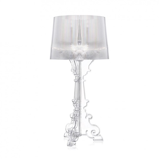 Kartell Bourgie Bordslampa Crystal Transparant Dimmer