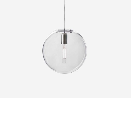 Design House Stockholm Luna Taklampa Medium Klarglas