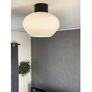 Aneta Lighting Bell Takplafond Svart-Opalvit