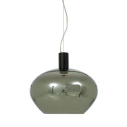 Aneta Lighting Bell Taklampa 35Cm Svart-Rökfärgad