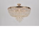 Norrsken Design Queen Kristallplafond 50Cm Fransk-Guld