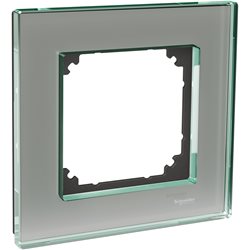 Schneider 1-Facksram Eljo Exxact Solid Glas Titan