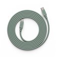 Avolt USB-C Kabel To Lighting 2 meter, Oak Green