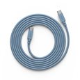 Avolt USB-C Kabel Till Usb-C 2 meter, Shark Blue