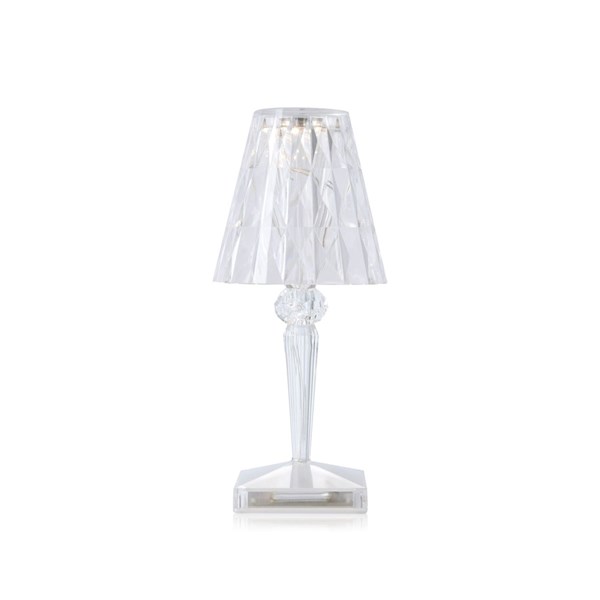 Kartell Battery Bordslampa Ip54 Crystal Led/Batteri/Usb