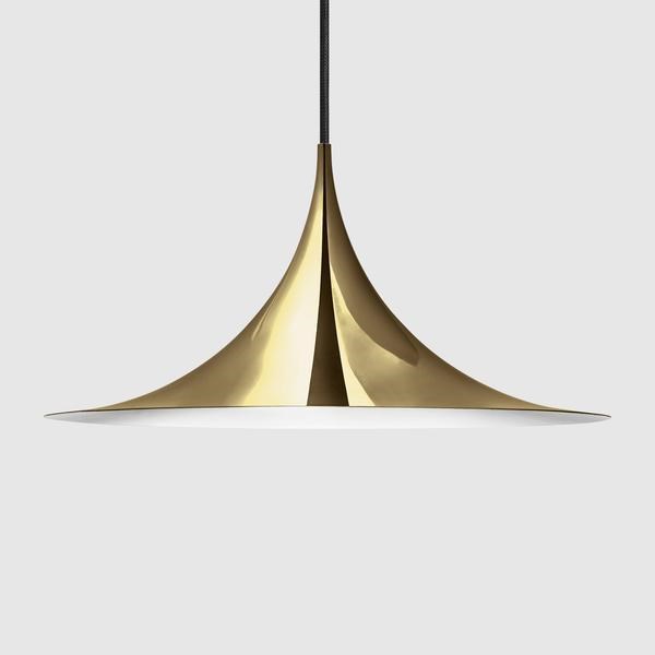 Gubi Semi Pendel 60Cm Mässing