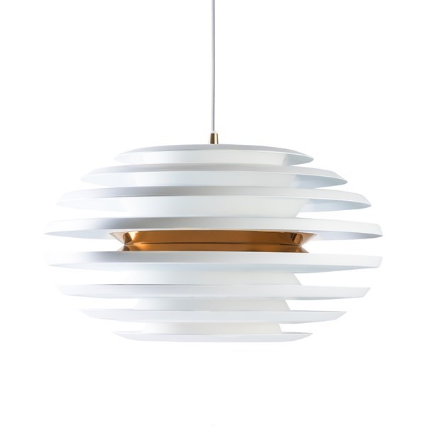 Belid T1082 Ellipse Taklampa Mattvit/Mässing 50Cm