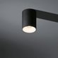 Modular Lotis Tubed Surface Svart/Vit Downlight Gu10 Exkl. Ljuskälla
