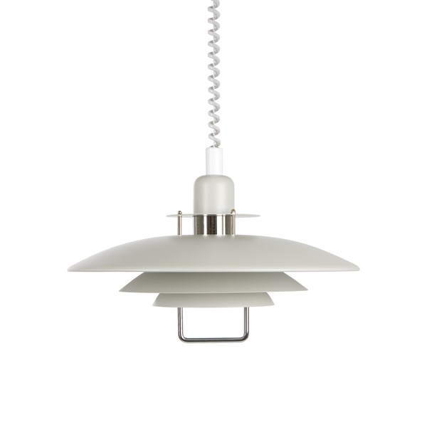 Belid T1214 Primus II taklampa 43cm vit-guld med hiss