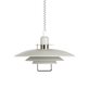 Belid T1214 Primus II taklampa 43cm vit-guld med hiss