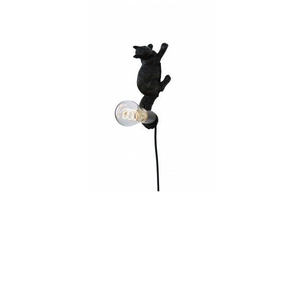 Globen Lighting Puff 1321-11 Vägglampa Svart Exkl. Ljuskälla