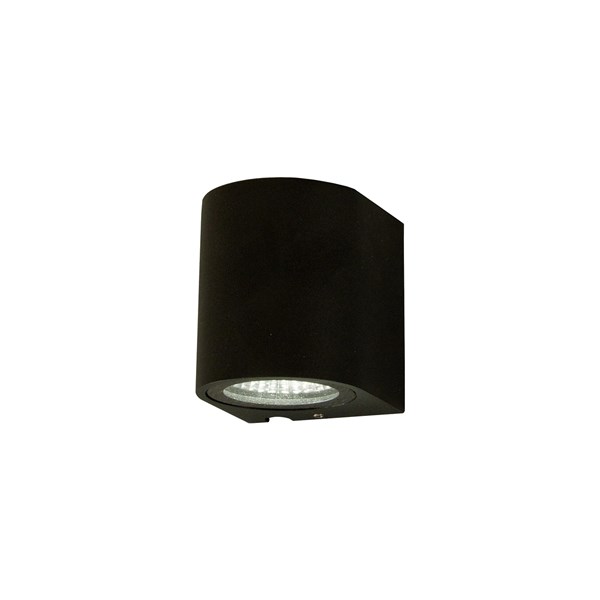 Aneta Lighting Union Vägglampa Ned Svart Ip54