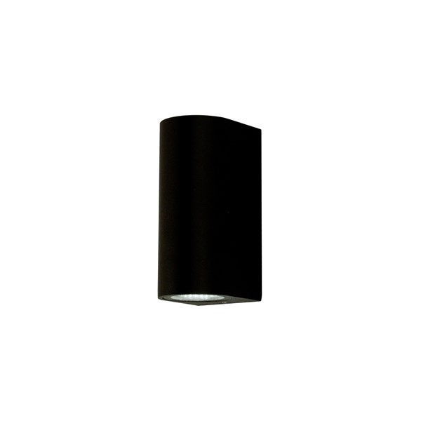 Aneta Lighting Union Vägglampa Upp/Ned Svart Ip54