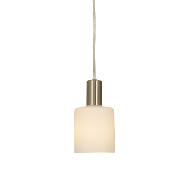 Aneta Lighting CYLINDER fönsterlampa, stål/opalvit