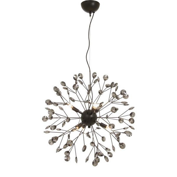 Aneta Lighting Viva taklampa kristall svart
