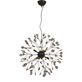 Aneta Lighting Viva taklampa kristall svart