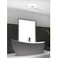 Aneta Lighting MUSICA plafond bad. LED högtalar
