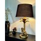 Aneta Lighting Markatta Bordslampa Guld/Svart Inkl Skärm