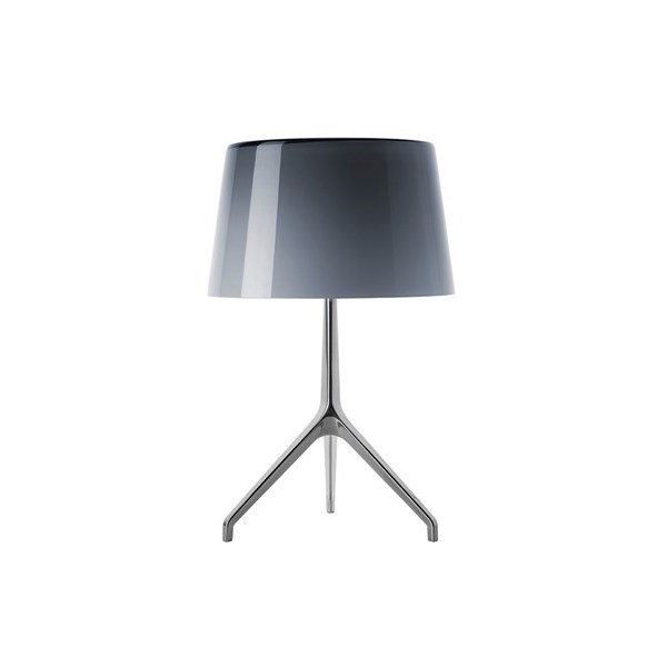 Foscarini Lumiere Bordslampa XXS Alu/Grå Med Dimmer