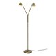 Aneta Lighting Sandnes Golvlampa Dubbel Antik M Dimmer Exkl Ljuskälla