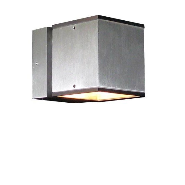 By Rydéns Face vägglampa utomhus IP44, Aluminium