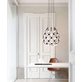 Luceplan Mesh Pendel 55Cm Svart  D88C551 kabellängd 100cm