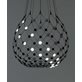 Luceplan Mesh Pendel 80Cm Svart 5M Kabel With Light Scenarios