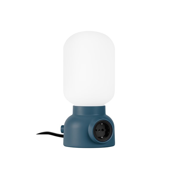 Ateljé Lyktan Plug Lamp Bordslampa Petroleumblå Exkl. Ljuskälla