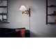 Le Klint Lk224 Vägglampa (saxlampa) ljus ek med skärm 6-17 60cm