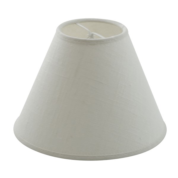 Hallbergs Belysning Lampskärm Carolin Rund Vit 22Cm