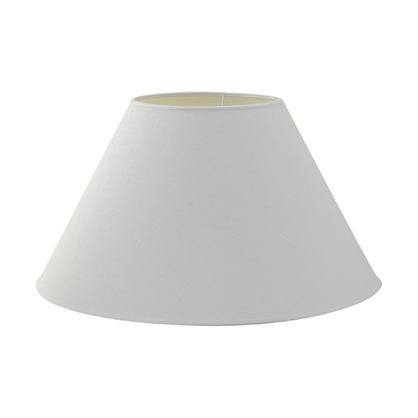 Hallbergs Belysning Lampskärm Carolin Vit 50Cm