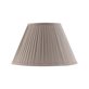 Karlskrona Lampfabrik Lampskärm 30Cm Veckad Tyg Beige Ringfäste
