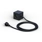 Avolt Grenuttag Square 1 Med Usb&Magnet Svart