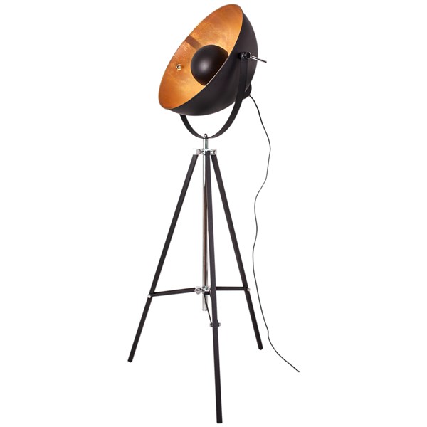 By Rydéns Captain Golvlampa Svart 170Cm