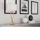 By Rydéns Omega Bordslampa Liten Mässing/Vit