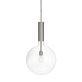 Konsthantverk Rosdala Xl 3419-5 Taklampa Järnoxid/Klar 400Mm