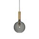 Konsthantverk Rosdala Xl Taklampa Råmässing/Rökfärgad 40Cm