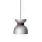 Konsthantverk Liv 3446-5 Taklampa Alu/Läder