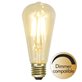 Star Trading Lyktlampa Led Edison 1,5W E27 2100K Dim