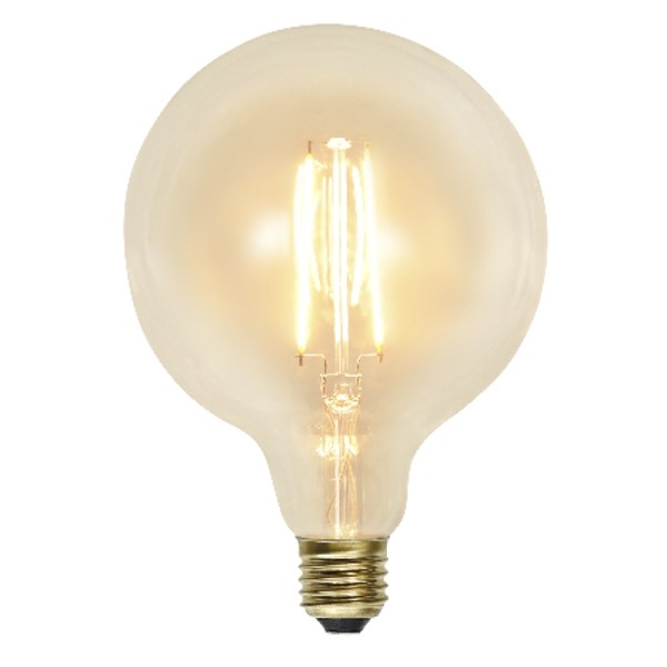 Star Trading Globlampa Led 125mm 2,3W E27 Klar 2100K Ej Dim